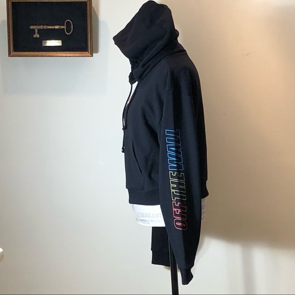Vans Black Oval Teen Hoodie Sz M - Picture 2 of 10